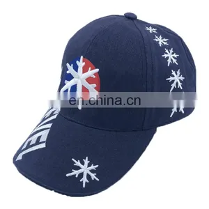 Wholesale Fashion Structured Custom Promotional Flat Embroidery Baseball Cap thumbnail-1