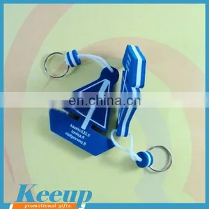 Hot-selling Custom Logo Printing Cheap Keychain Foam Floating Keychain thumbnail-3