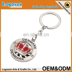 Custom Made Shaped Metal Keychain Zinc Alloy High Quality Key Chain thumbnail-3