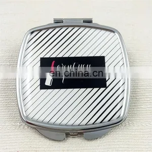 Hot Sale Factory Unique Square Pocket Makeup Mirror thumbnail-2