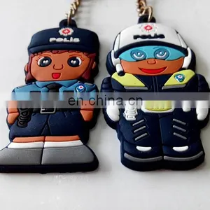 Flexible Soft PVC Keychain Custom Promotional Gift Keychain thumbnail-3