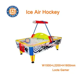 Zhongshan Locta Amusement Redemption Equipment, Funny Play Ice Air Hockey, 2P Game Machine for Kids, Coin Operated thumbnail-1