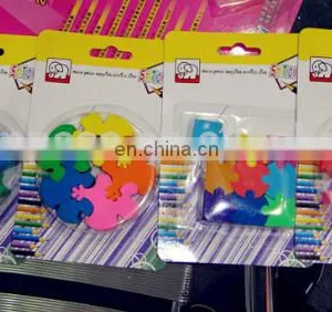Puzzle Eraser Children Funny Game Eraser Set High Quality Non-toxic Children Eraser thumbnail-1