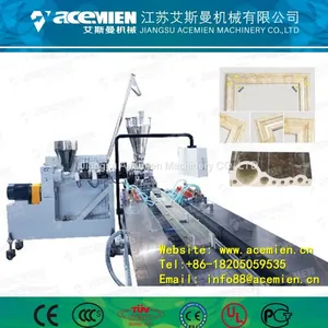 Plastic PVC Faux Marble Sheeting Sheet Extruder Making Machine thumbnail-3