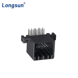 175974-2 TYCO AMP TE Automotive Male Wire Connector 12 Pin PCB Header Connector thumbnail-1