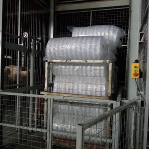 Lead Rail Goods Lifting Cage Hydraulic Lift System thumbnail-2