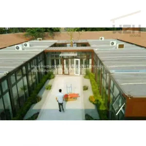 Professional Custom Flat Packed Container Offices Sandwich Panel House Container House thumbnail-1