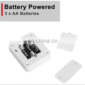 TS Lighting 3 x AA Battery Motion Light Pir Motion Sensor Light Induction Night Light for Bathroom thumbnail-5