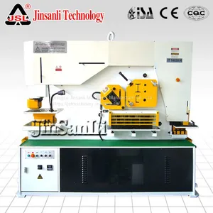 JSL JINSANLI Hydraulic Ironworker Hydraulic Punch and Shear Machine thumbnail-5