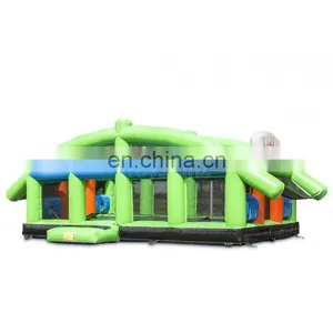 Multi Play Inflatable Basketball Bungee Run Game Field Outdoor Inflatable Sports Arena For Sale thumbnail-1
