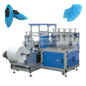 400*160mm 520*160mm Model-WXT Automatic Non Woven Overshoes Making Machine thumbnail-1