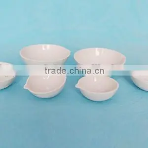 Inexpensive Hemisphere Evaporating Basins,porcelain Basins,Round Bottom With Spout,Glazed thumbnail-2