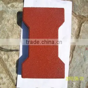 Rubber Dogbone Paver/Interlocking Paver thumbnail-1