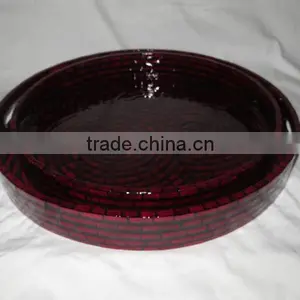 Mother of Pearl Serving Trays thumbnail-1
