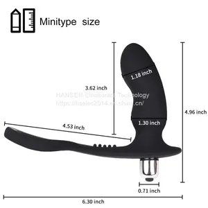 HANSEN New Anal Sex Toys Plug Prostate Massager Stimulator for Men thumbnail-2