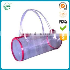 2015 Pvc Fashional Clear Columniform Bag thumbnail-2