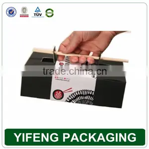Food Sushi Packaging Take Away Sushi Paper Box For Wholesale thumbnail-2