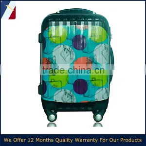 2015 New Style Paper Embedded Hard Shell Luggage thumbnail-1