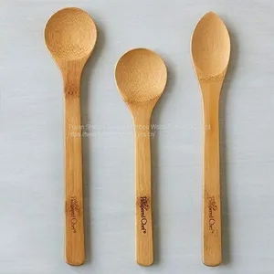 Wholesale Bamboo Spoons 12inch Bambu Spoons in Bulk Customized Spoon thumbnail-2