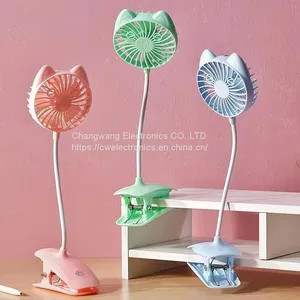 Creative Rechargeable Fans With Clamp thumbnail-1
