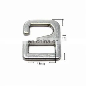 Wholesale Bra Strap Buckle Metal Bra Strap Hook Shoe Buckle thumbnail-2