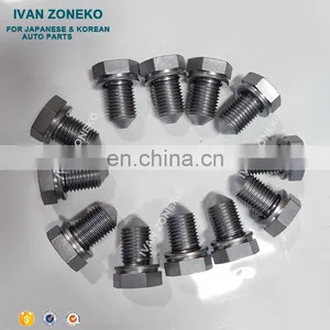 China Supplier Engine Oil Drain Plug Bolt Fit VW Golf Passat Jetta Beetle AUDI A3 A4 A5 5Pc OEM N90813202 thumbnail-3