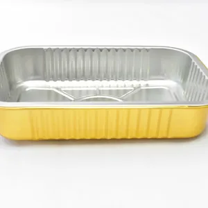 Food Grade Disposable Aluminum Foil Container Wholesale Foil Pans thumbnail-4