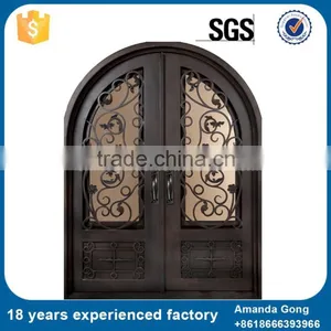 At Reasonable Prices Interior Ornamental Double Wrought Iron Gates Door thumbnail-3