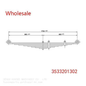 3533201302 Front Leaf Spring Wholesale for MERCEDES BENZ thumbnail-1