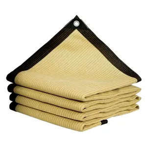 Lightweight and Durable Anti-Aging UV Finished Sun Shade Sail Cloth Breathable HDPE and Polyester Mesh Garden for Outdoor Use thumbnail-1