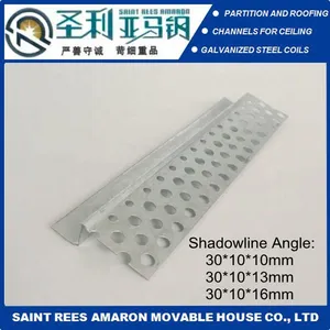 Gypsum Plaster Board L Shpae Corner Bead Metal Angle thumbnail-2