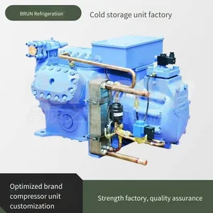 Refcom Sp4lf1200 Refrigeration Screw Compressor for Quick-freezing Warehouse, Suitable for Fresh-keeping of Fruits and Vegetables thumbnail-3