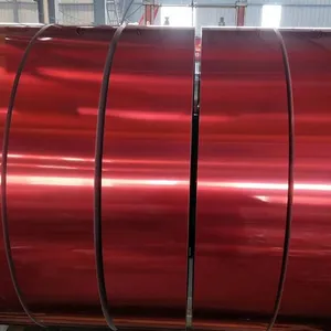 DX51D DX52D RAL 8017 9010 Red Blue Color 0.2mm 0.3mm 0.4mm 0.5mm Glossy Ppgi Coil With Protective Film thumbnail-2