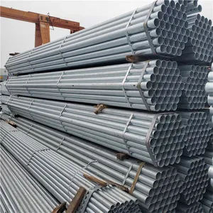 Tubular Carbon Steel Pipes For Greenhouse Building Construction/greenhouse Galvanized Pipe thumbnail-3