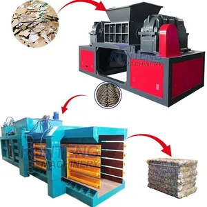 Garbage Shredder Scrap Metal Shredder Copper Wire Shredder Baling Machine EPC thumbnail-1