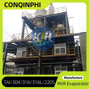 Double-effect MVR Evaporator System With Mill Test Report and 1-Year Warranty thumbnail-5