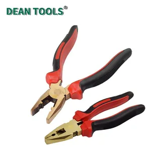 Aluminum Bronze Non-Sparking Pliers, Corrosion Resistant for Lineman，Wire Stripper thumbnail-1