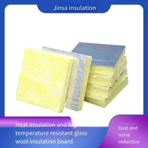 20 - 130mm Sound - Absorbing and Sound - Insulating Glass Wool Board With Strong Heat Insulation. Factory Supply, Jin sa thumbnail-1