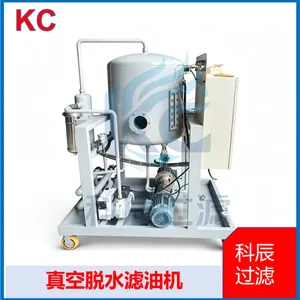 High Efficiency Vacuum Dehydration Oil Purifier for Emulsified & Trace Water Removal thumbnail-1