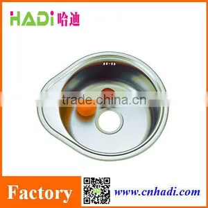 Foshan Single Bowl Round Inset Mini Kitchen Sink Sinks HD4843 thumbnail-1