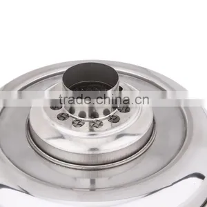 16cm Stainless Steel Alcohol Stove With Pot Alcohol Furnace Camping Stove thumbnail-4