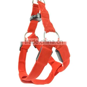 Pet Supplies LED Glowing Dog Large Dog Chest Strap Luminescent Dog Leashes Dog Harnesses thumbnail-4