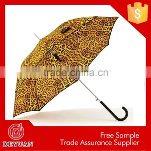 Women Dresses Stick Fashion Advertising Wooden Umbrellas thumbnail-4