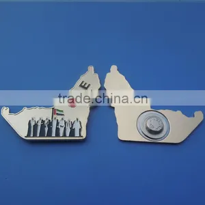 HOT SALE! UAE United Arab Emirates National Day Gift Existing Badges Country Map Souvenir, MOQ - 300pcs thumbnail-3