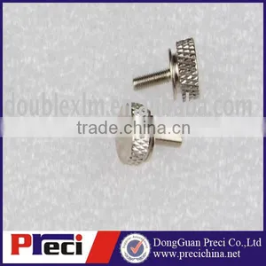 Cheese Head Slot Drive Computer Screws With Knurl on Head thumbnail-1