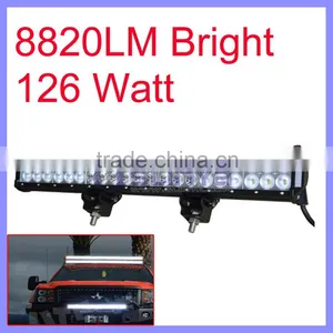 20 Inch 126W 3 Lighting Mode Flood/Spot/Combo LED Offroad Light Bar thumbnail-1