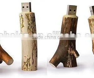 Branches Style Wooden USB Memory Drive, Promotion Usb Disk thumbnail-1