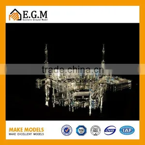 Argent Holy Mosque Model,Souvenir Mecca Model thumbnail-1