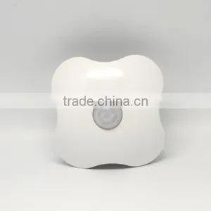 Four Leaf Clover LED Lamp PIR Auto Infrared Motion Sensor Night Light Intelligent Body Induction Detector Nightlight Baby Gift thumbnail-3