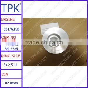 6BT Engine Parts Piston Kit 3928673 3802724 thumbnail-2